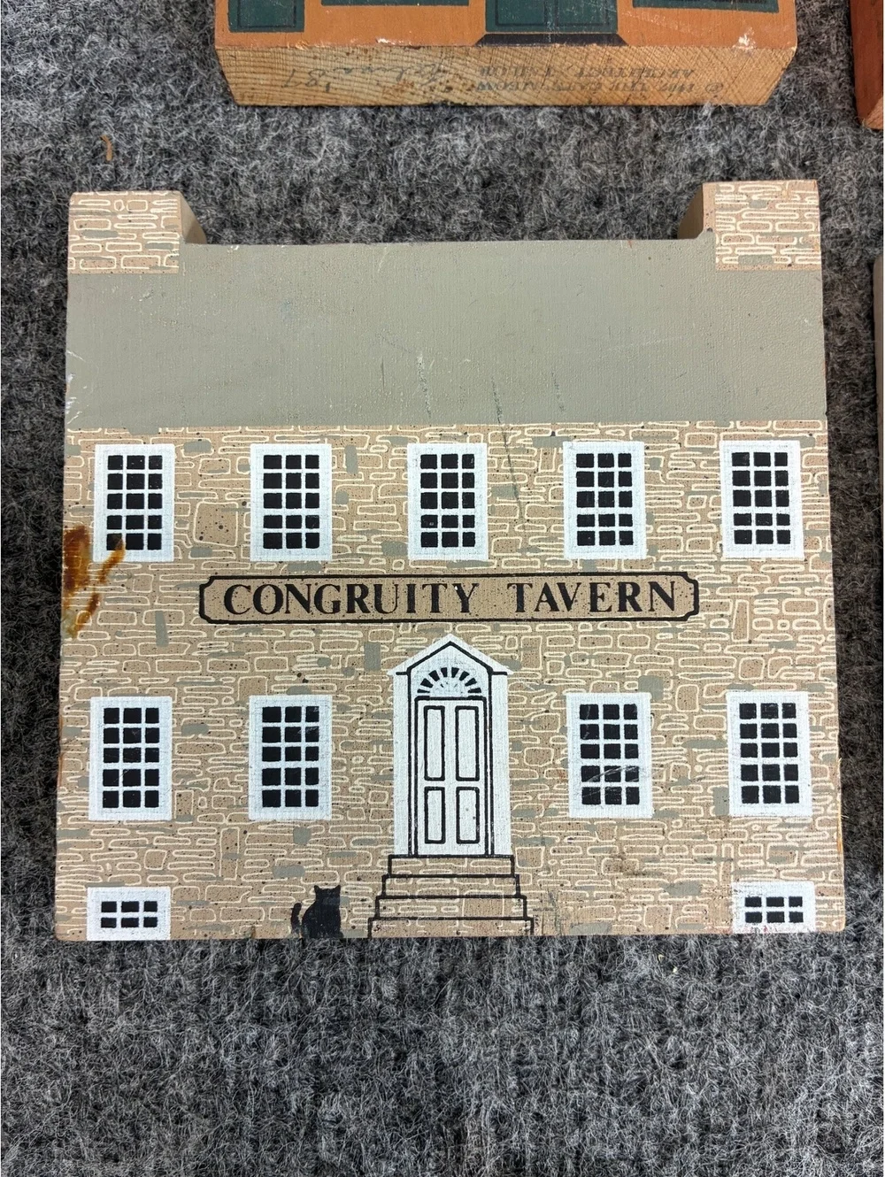 1980s Cats Meow Building Lot Congruity Tavern Architect Tailor Jeweler #2